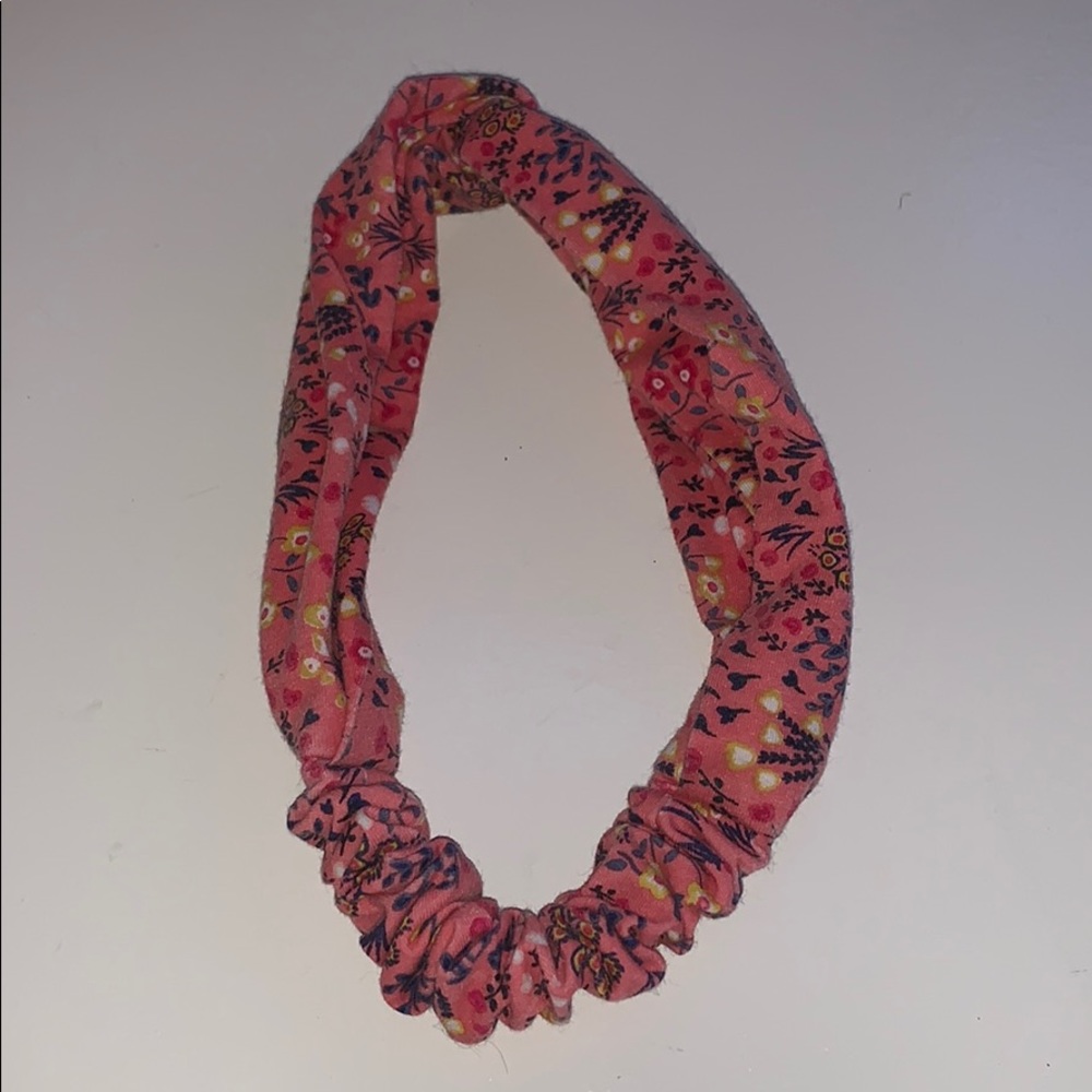 Old Navy Floral Head Band/Ban-due w/ Top Not